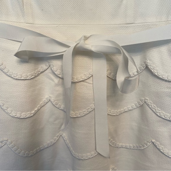 Lilly Pulitzer white tiered crochet trim dress - Picture 4 of 8